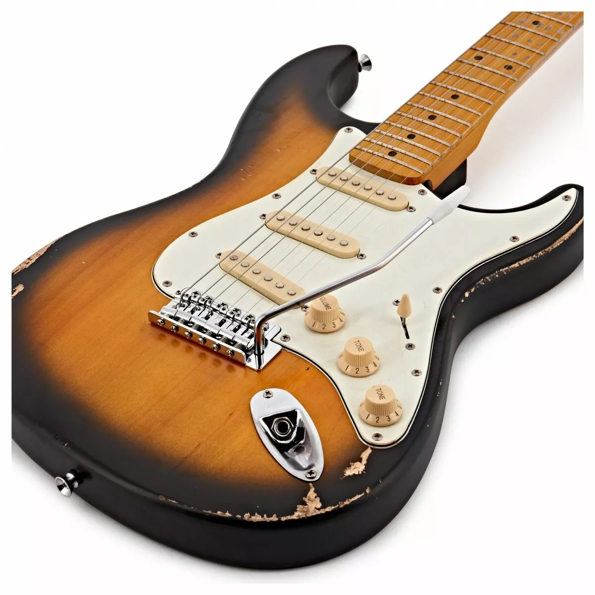 LA Select Legacy Guitar by Gear4music Sunburst eBay