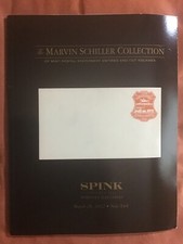 Spink-Shreves Marvin Schiller Mint Postal Stationery Entires and Cut Squares