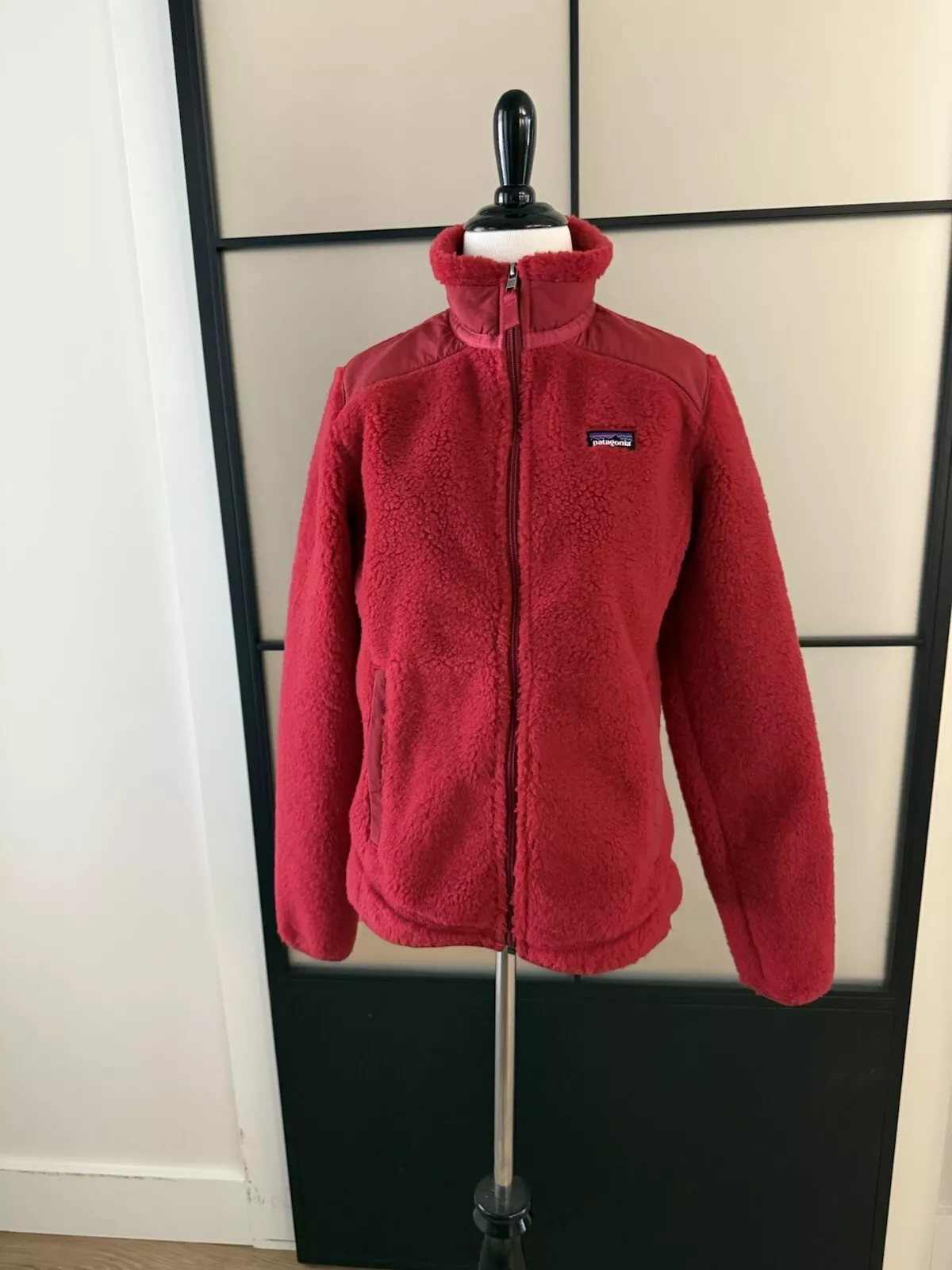 patagonia deep pile retro fleece full zip early 2000s jacket