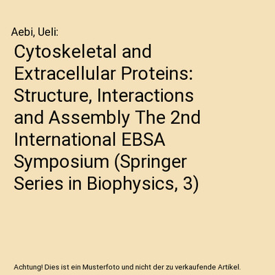 Cytoskeletal and Extracellular Proteins: Structure, Interactions and Assembly Th