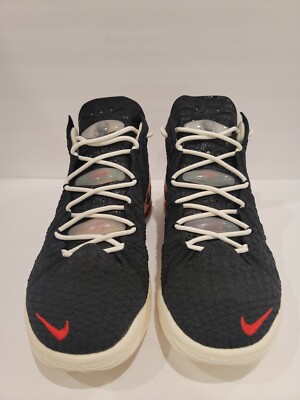 Nike LeBron XVIII 18 Diana Tuarasi La Cabra Black Red White CQ9283-008 Mens 10.5