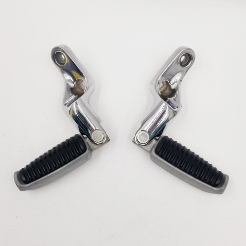 2 estriberas Harley Davidson vintage con soportes de montaje