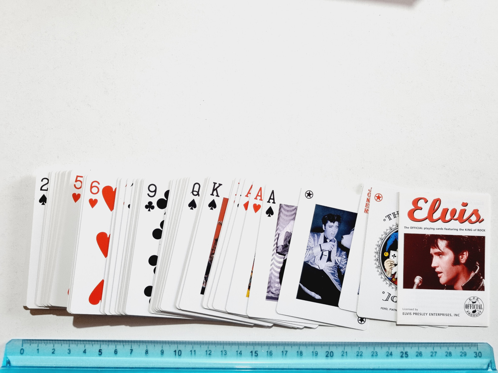 Thumbnail - Karten Von Spiel Elvis Presley Poker Bridge Original Vintage Playing