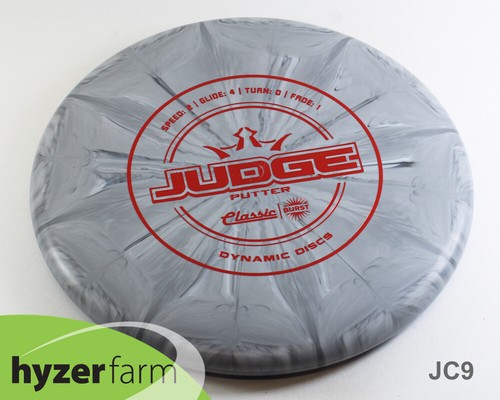 Dynamic CLASSIC BURST JUDGE *pick weight & color* Hyzer Farm disc golf putter - Picture 10 of 59