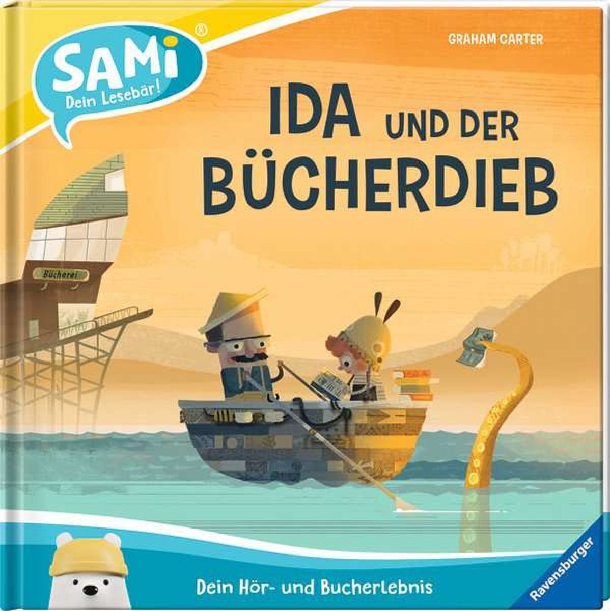 Thumbnail - Ravensburger Kinder Buch Sami Dein Leserbär Ida Und Der Bücherdieb Ab