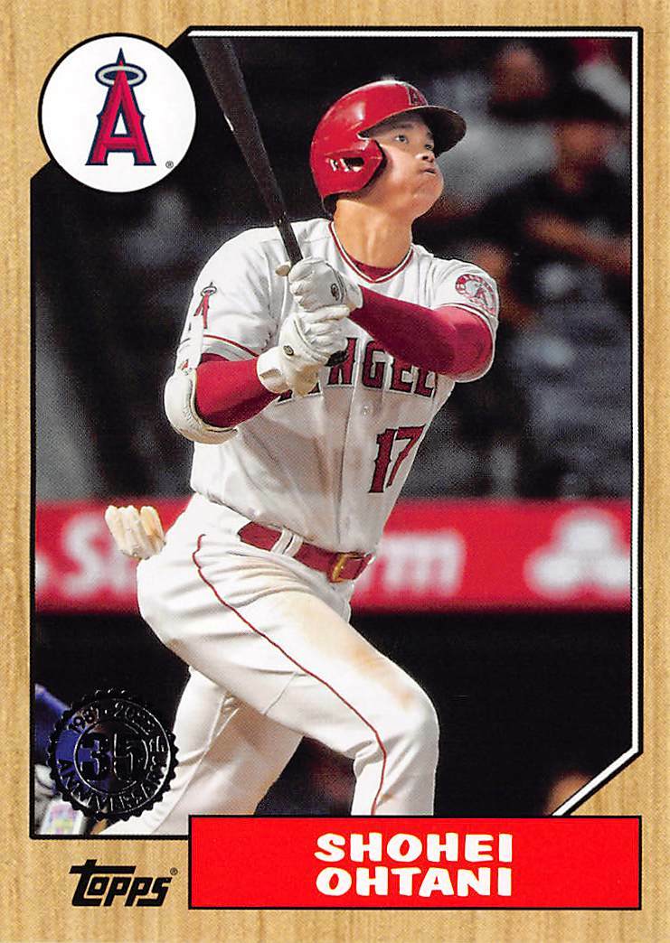 2022 TOPPS SERIES 1 (#T87-1) - 1987 TOPPS - SHOHEI OHTANI | eBay