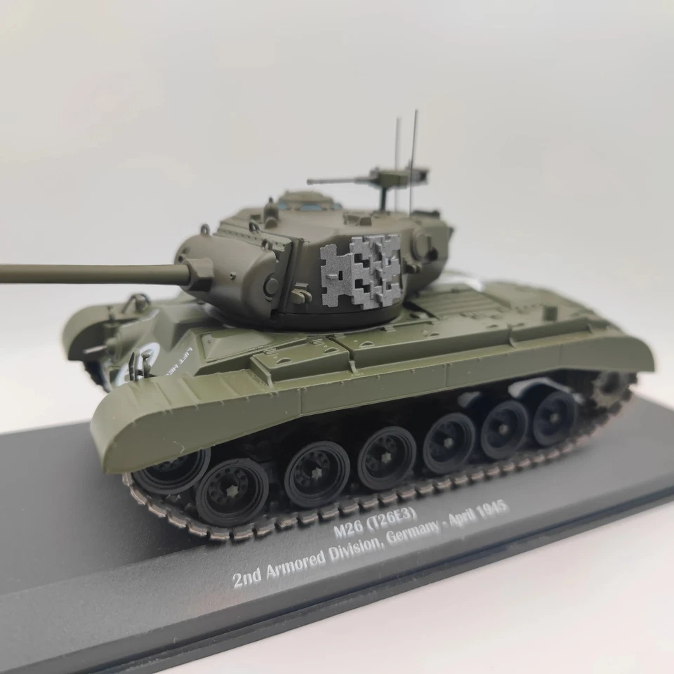 1:43 Scale M26(T26E3) 2nd Armored ,Germany-April 1945 Vehicle Alloy tank Model - Image 2 of 4