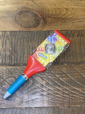 TROUBLE Game PEN Stylus REFILLABLE Mini board & pieces Pop-o-matic Hasbro School