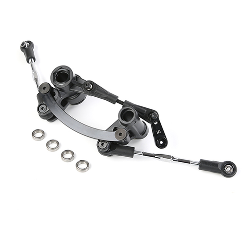 CNC-Metall-Schwenkhebel mit Lenkstangen Lenkungs für 1/5 Rovan Losi 5ive-T LT - Bild 3 von 10