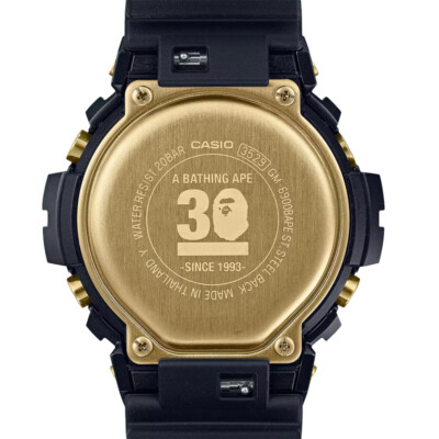 時計 A BATHING APE G-SHOCK G-SHOCK x A BATHING APE 30th Anniversary Collabo Watch GM-6900BAPE