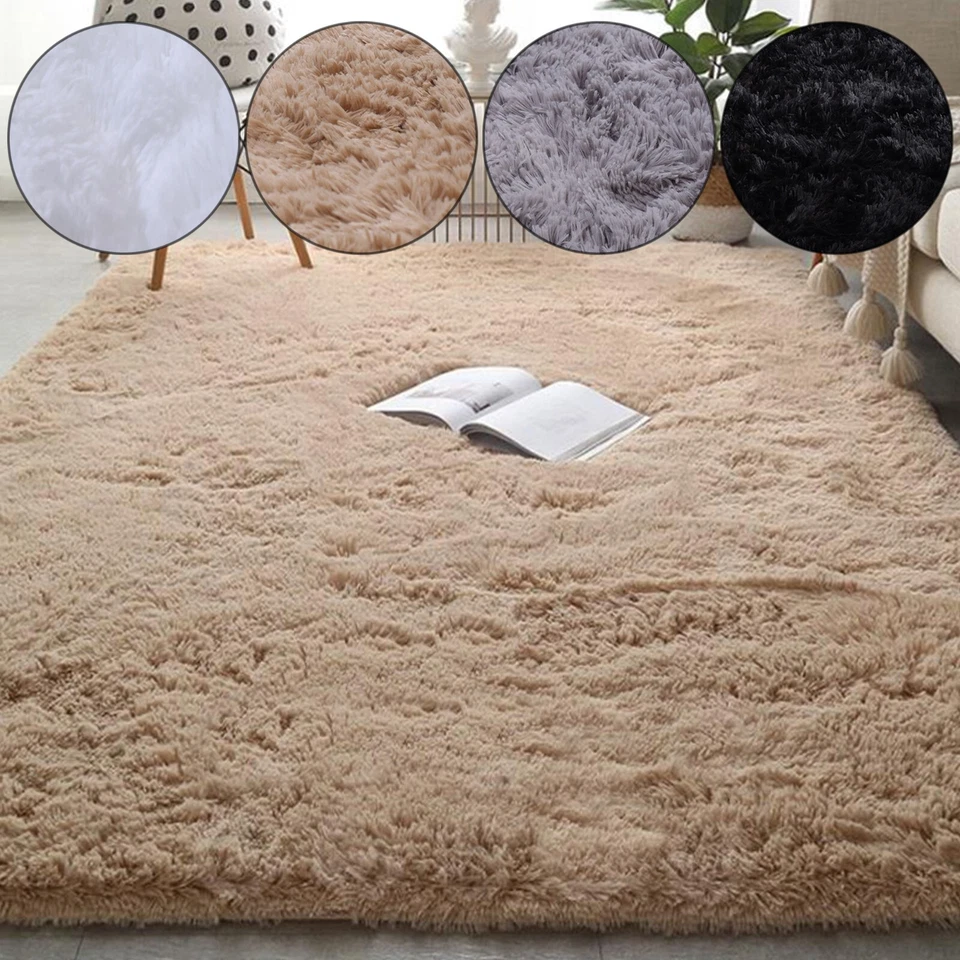 Shaggy Hochflor Teppich Läufer Langflor Wohnzimmer Schlafzimmer Pflegeleicht - Bild 2 von 4