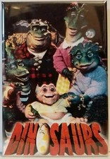 Dinosaurs 2" x 3" Refrigerator Locker MAGNET Image 1