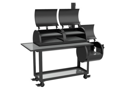 DIY BBQ SMOKER PLANS  - BARBEQUE  SMOKER BUILD - PLANS ON CD-ROM
