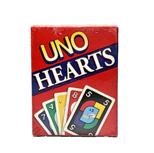 Vintage UNO Hearts Card Game Sealed Mattel 1994 RARE Edition Fun Family Game - Bild 2 von 8