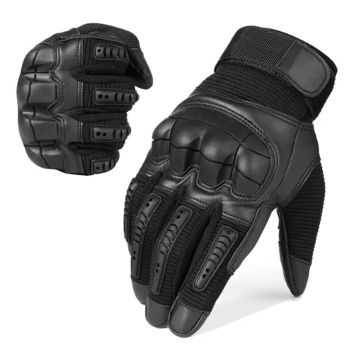 XL Tactical Motorcycle Full Finger Gloves Motorbike Riding Motocross Mittens - Picture 2 of 12