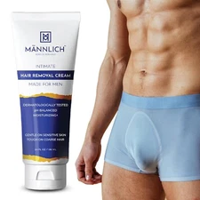 Intimate Hair Removal Cream for Men For All Skin Types 100ML (Pack of 1)