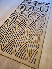 Water Weave Decorative Screen Radiator Cabinet Laser Cover Panel 3mm 6mm 0055