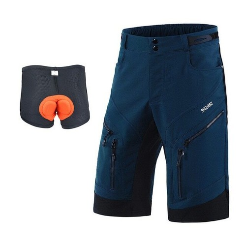 6 Colors Men Mountain Bike Bicycle MTB Riding Road Shorts Cycling Short Pants - Picture 39 of 60