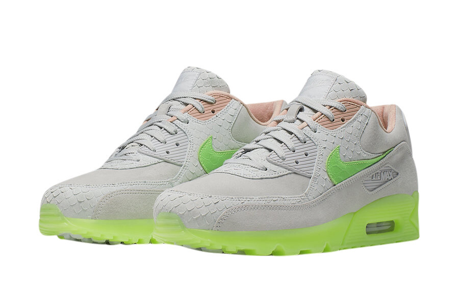 Nike Air Max 90 New Species CQ0786-001 Men Sz 7 Sneakers Shoes Nike Air Max 90 Premium New Species for Sale | Authenticity  main image 4