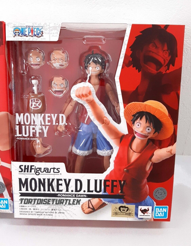 Figura de acción S.H.Figuarts Luffy Romance Dawn Gum opción UNA PIEZA Bandai 6" - Imagen 3 de 24