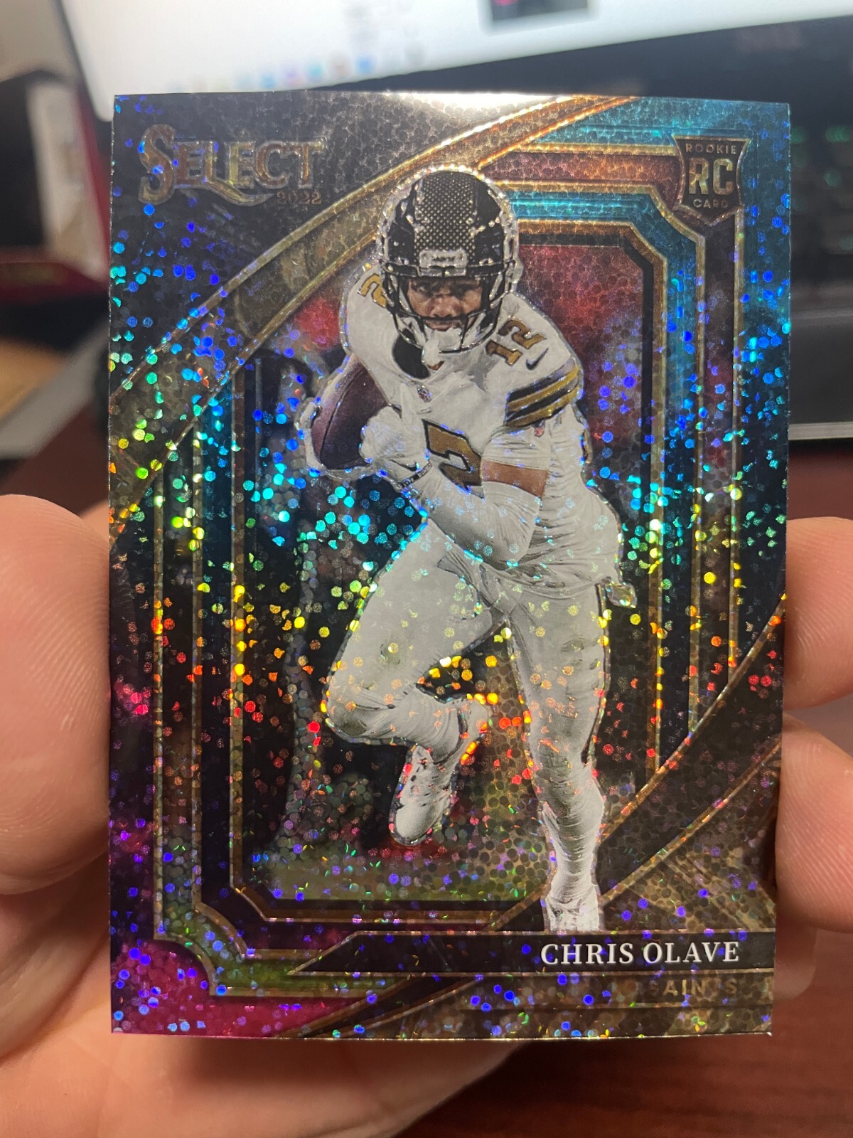 2022 Panini Select Cosmic Prizm Chris Olave RC #360 Suite Level SP