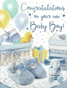 wallpapers Congratulations On The Arrival Of Your New Baby Boy details about new baby boy congratulations card