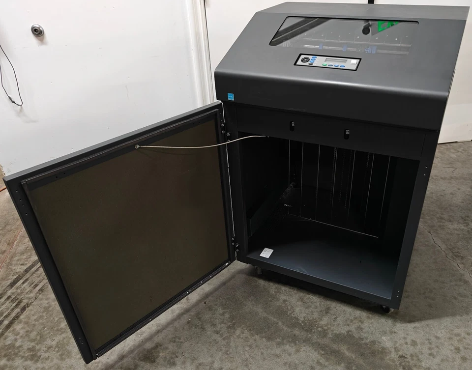 Printronix P7205 Cabinet Line Matrix Printer, 500 LPM - Ethernet, RS-232, serial - Image 3 of 4