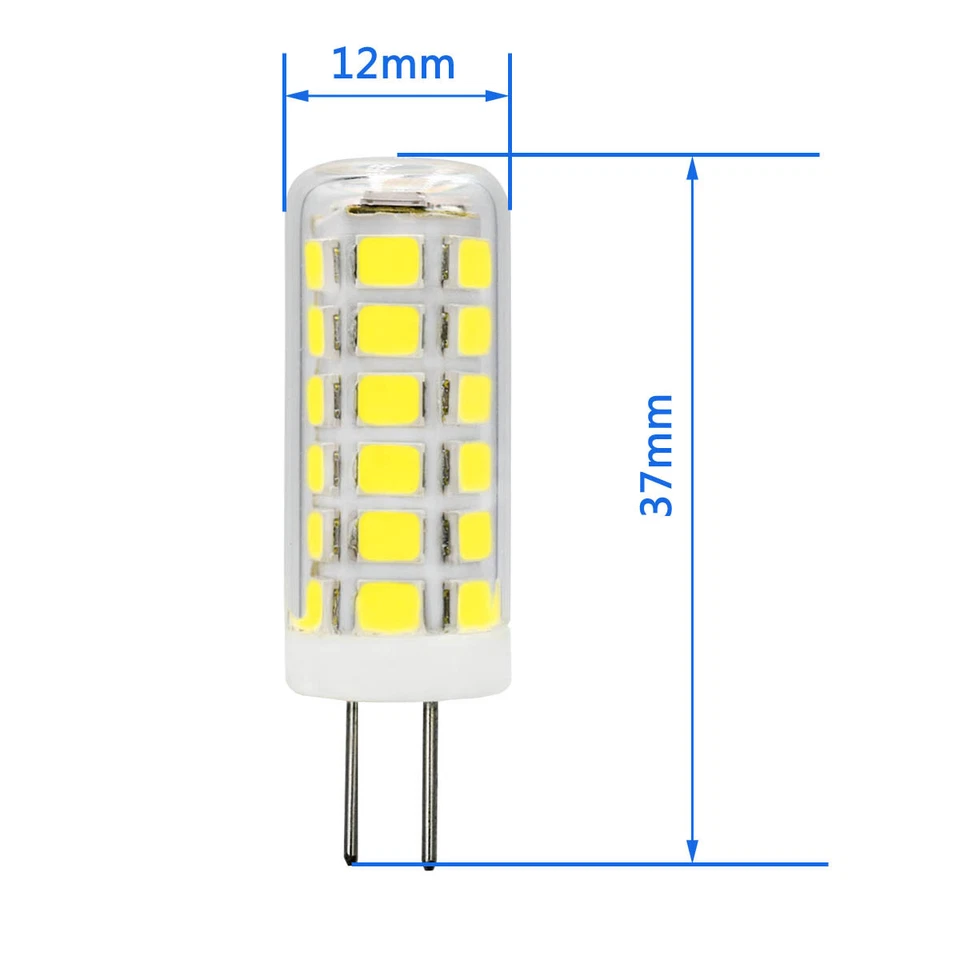 6pcs G4 GU4.0 T4 Bi-Pin LED Bulb 39-2835 Light Lamp 110V 120V Ceramics Lights - Image 3 of 4