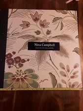 Nina Campbell Wallpaper Sample Book Montacute Art/Craft/Framing/Upcycling