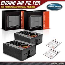 2x Engine Air Filter for Porsche Macan 2015-2024 Panamera 2017-2019 95B129620A