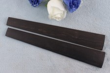 2pcs 4/4 Violin Fingerboard Ebony wood With Violin Nut Set up Violin Accessories