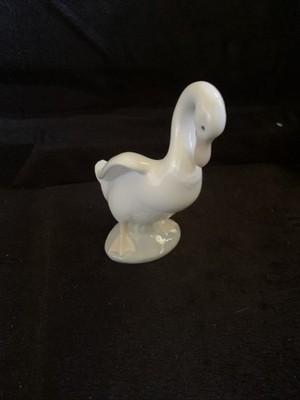 Vintage NAO by Llardo Schwan Gans Porzellan Figur 5,5 Zoll groß