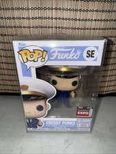 Funko Pop! : Freddy Funko Airways Entertainment Expo 3000 Figure W/Protector