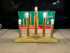 5 Light Candolier Window Candles in Original Box Bulbs included