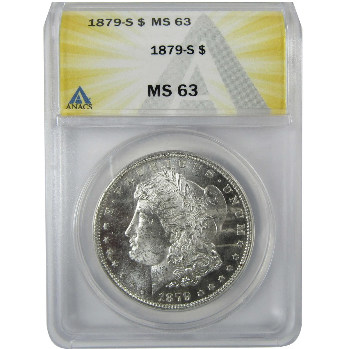 1879 Grade MS 63 Morgan US Dollars for sale | eBay