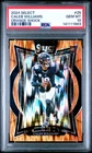 2024 PANINI SELECT ORANGE SHOCK #25 CALEB WILLIAMS ROOKIE RC 492/499 PSA 10