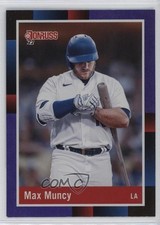 2022 Panini Donruss Retro 1988 Holo Purple Max Muncy #246 0x4v