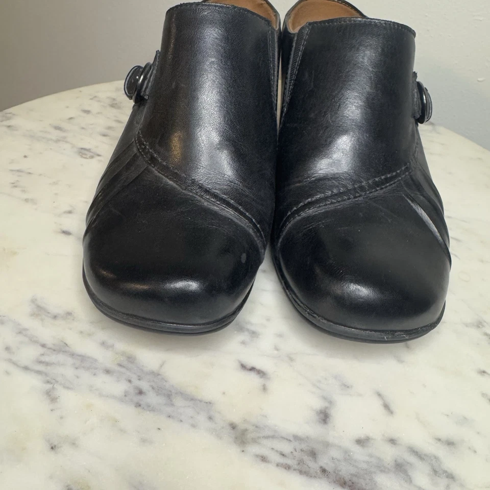 Earth Spirit Classics Talla 8 Zapatos Mules Tacones Cuero Bombas Zapatos Comodidad -Y Foto 4 de 4