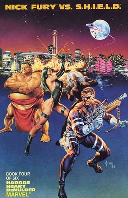 Nick Fury vs. S.H.I.E.L.D. #4 FN; Marvel | Joe Jusko - w/Bag+Board