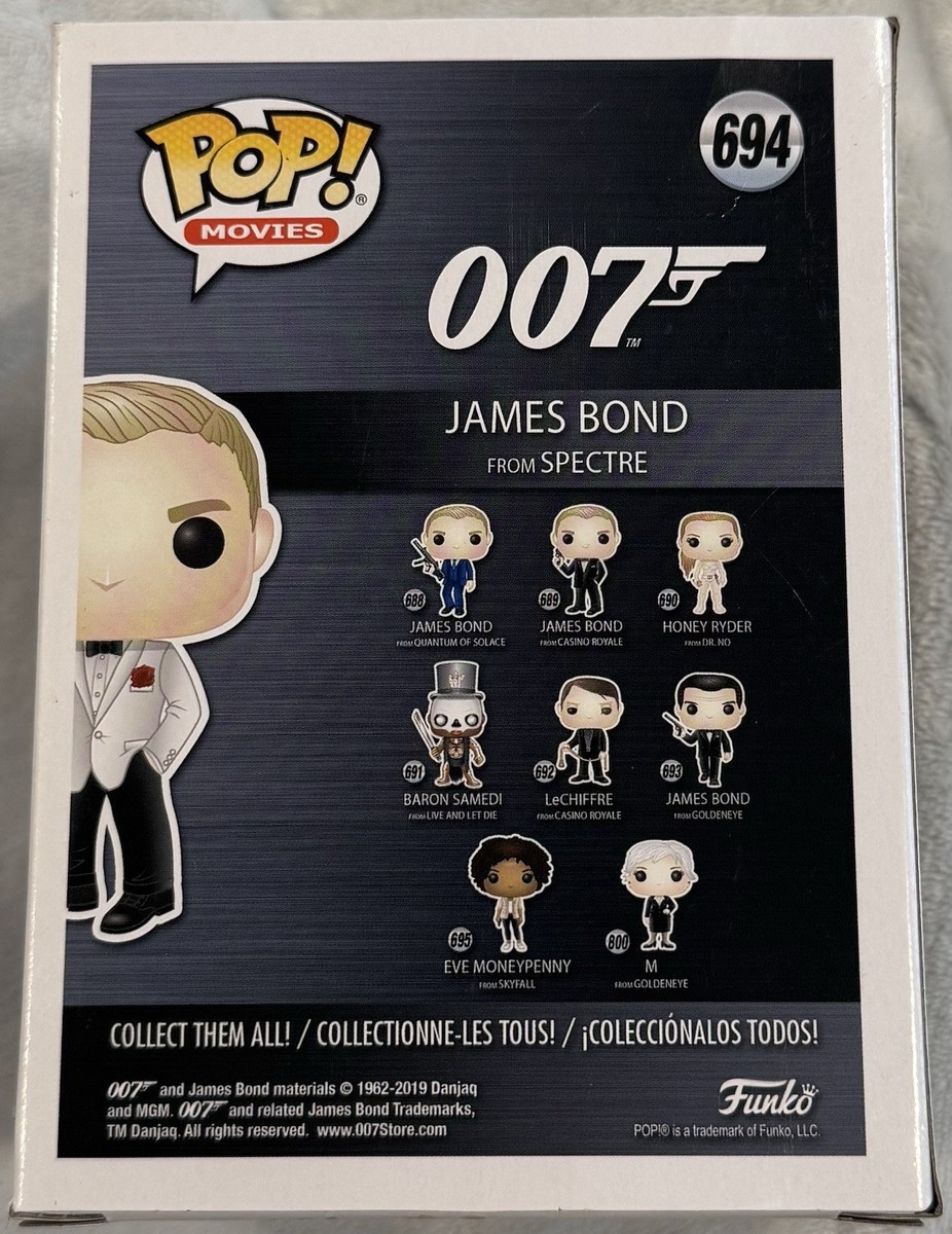 ジェームズ・ボンド Spectre Daniel Craig Pop! 694 ジェームズ・ボンド Spectre Daniel Craig Pop! 694 - メルカリ