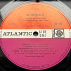 LED ZEPPELIN III 3 1970 1st UK Press A7/B5 Plum Atlantic PETER GRANT Labels NM!