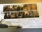 GB STAMPS BADLY ADDRESSED FINE USED FIRST DAY COVER 2021 KING ARTHUR