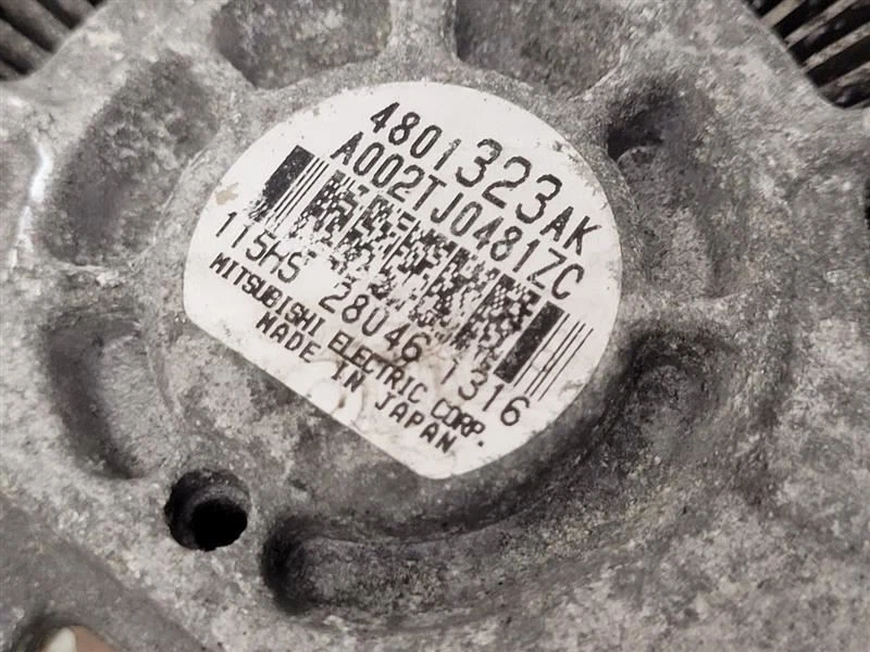 Alternador Jeep Patriot 2007-2017 estilo clásico 2,0 L 4801323AK Foto 3 de 4