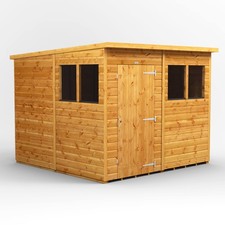 8x8 Power Pent Garden Shed| T&G | B GRADE | AVAILABLE NOW