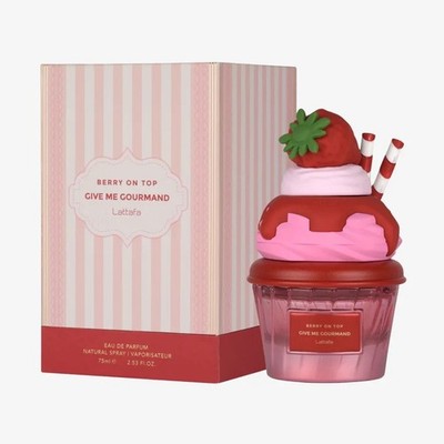 Lattafa Give Me Gourmand Berry on Top 75 ml Eau de Parfum EDP Neu  Erdbeerduft