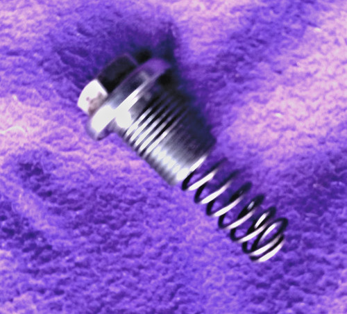 Feder und Schraube Steuerkettenführung Zylinder vorn VN 750 A Twin Vulcan