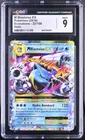 Pokemon CGC 9 M Blastoise EX Holo - Evolutions 22/108