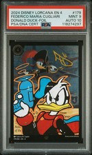 Lorcana Disney - Donald Duck - Artist Signed Sketch - PSA