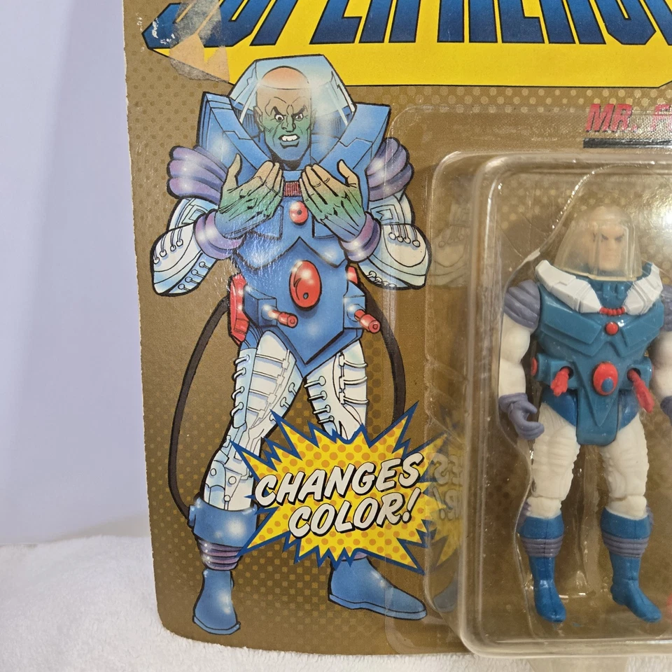 DC Comics Super Heroes Mr. Figura de acción Freeze 1989 vintage Toy Biz Foto 3 de 4
