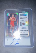 2022-23 Panini Cont - Rookie Tick Autograph Jabari Smith Jr. #117 Playoff  /99 